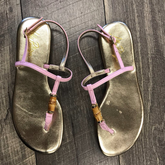 PINK LEENA SANDALS-NEW