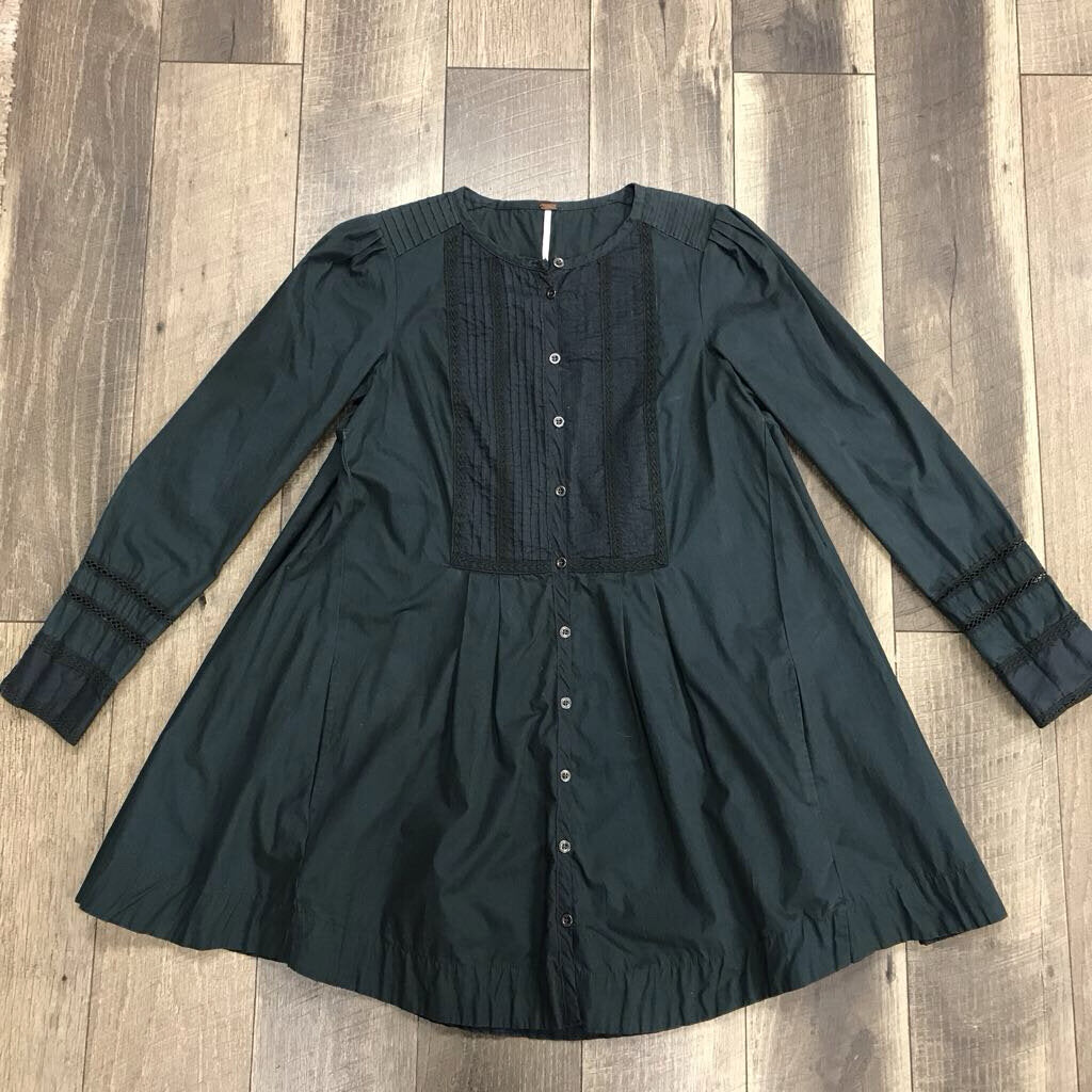 FOREST GREEN DRESS- AS IS