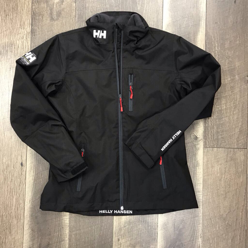 BLACK MID LAYER SKI JACKET