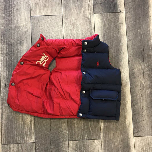 NAVY PUFFER VEST