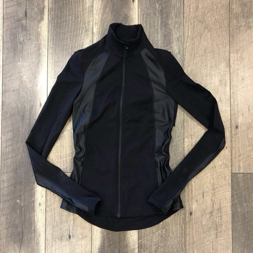 BLK FIITED JACKET