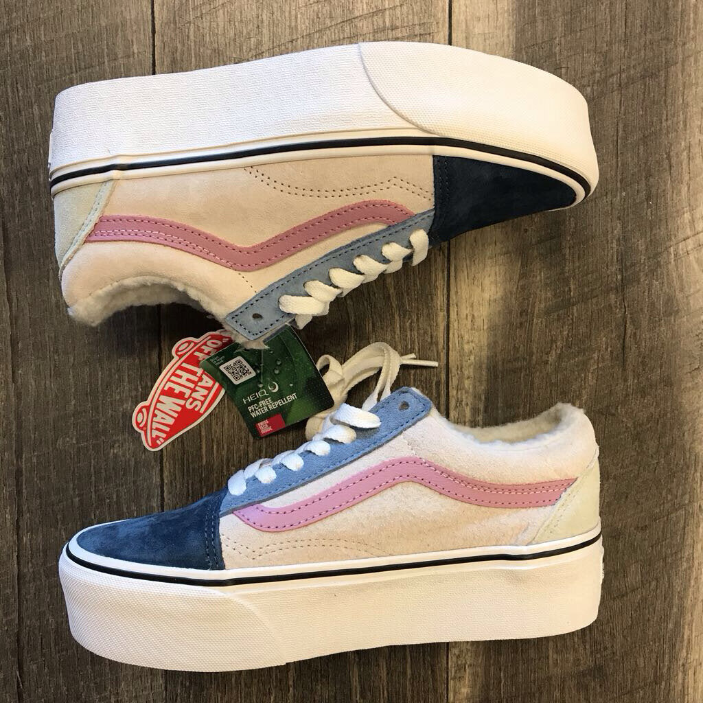 PIG SUEDE/SHERPA SNEAKER-NEW