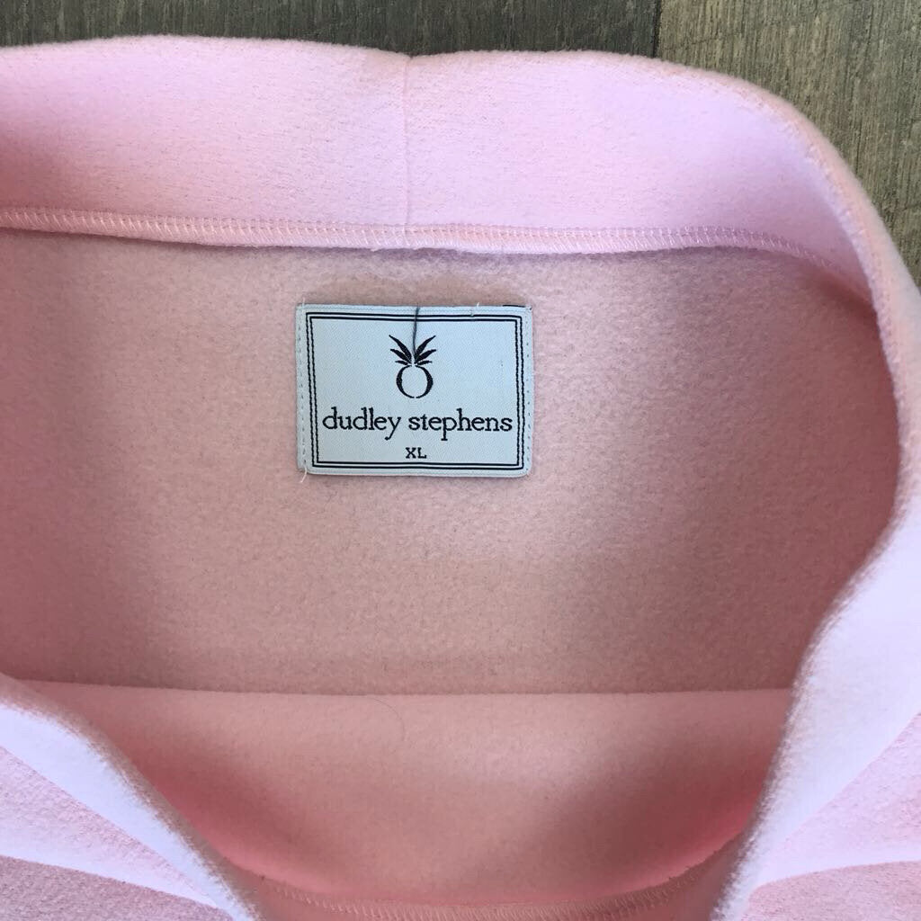 PINK MOCK NECK FLEECE