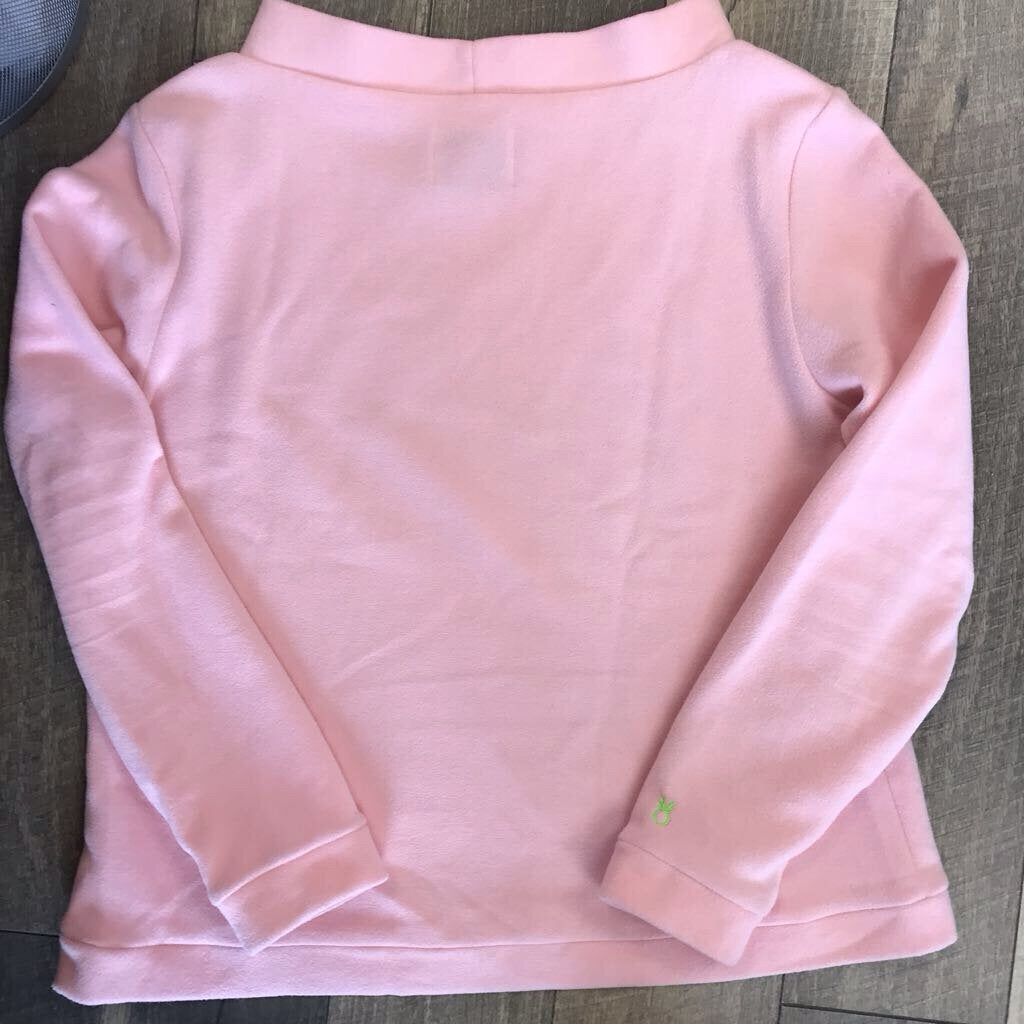 PINK MOCK NECK FLEECE