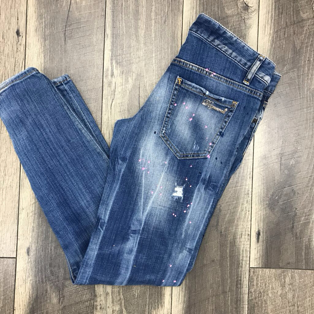 PAINT SPLATTERED JEAN