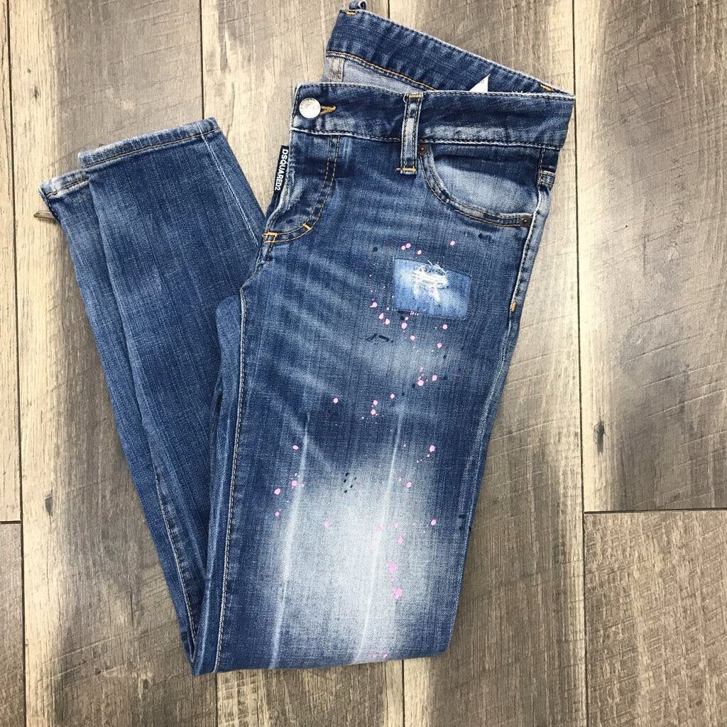 PAINT SPLATTERED JEAN