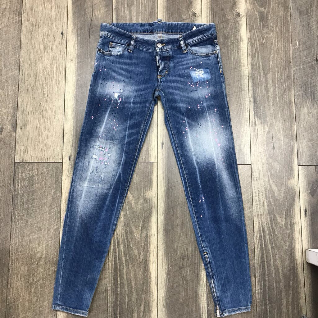 PAINT SPLATTERED JEAN