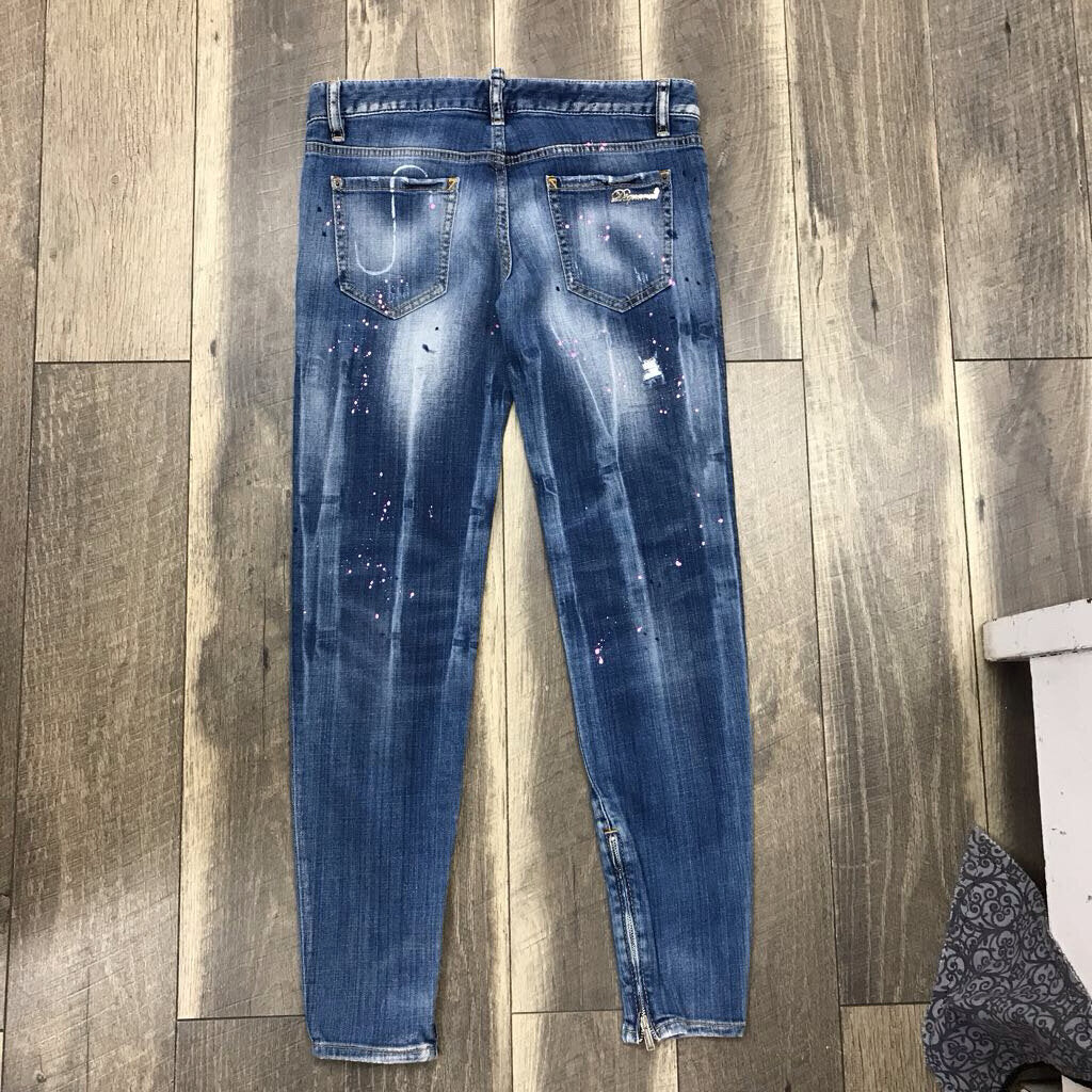 PAINT SPLATTERED JEAN