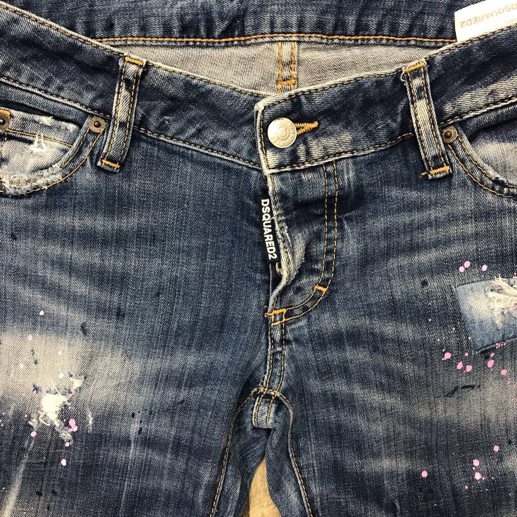 PAINT SPLATTERED JEAN