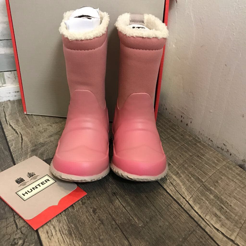PINK ORIGINAL KIDS SHERPA BOOTS-NEW