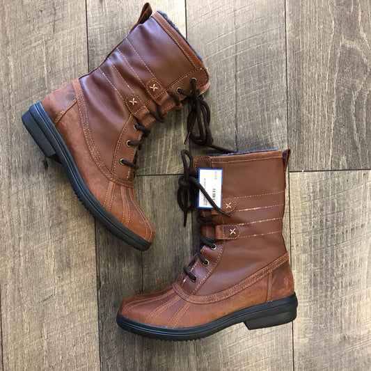 BROWN LACE UP BOOT