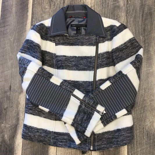 STRIPE WOOL JACKET
