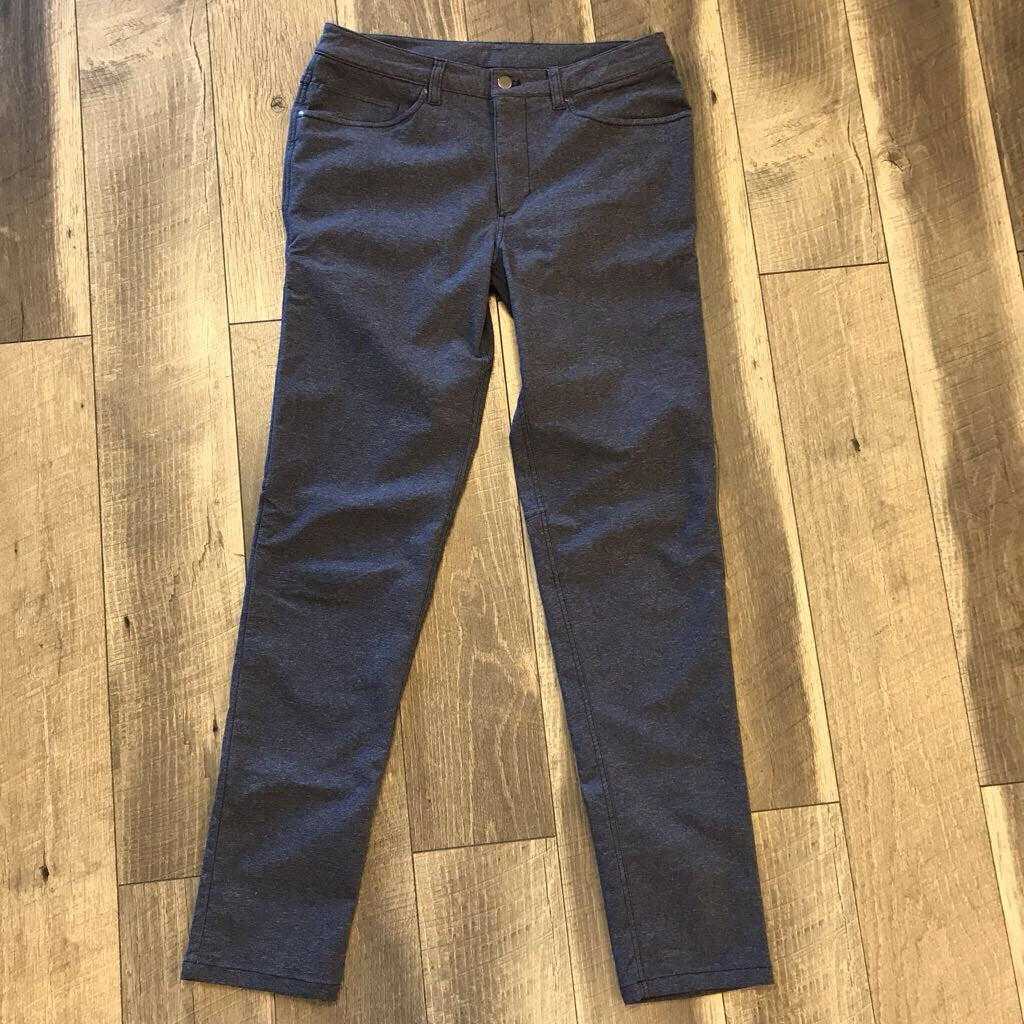 NAVY ABC SLIM PANT