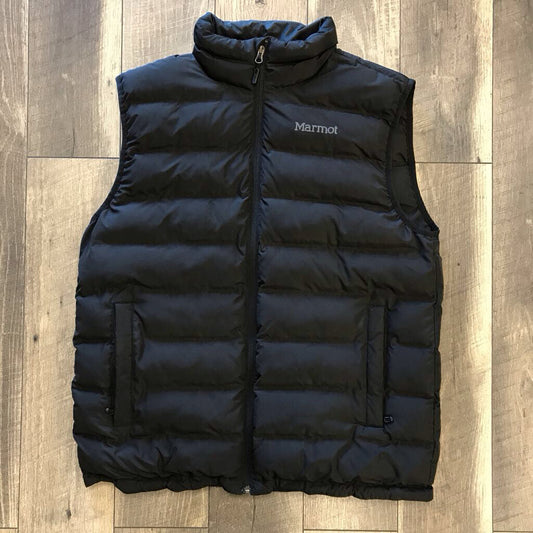 BLK PUFFER VEST