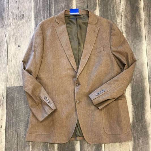 BROWN TWEED BLAZER