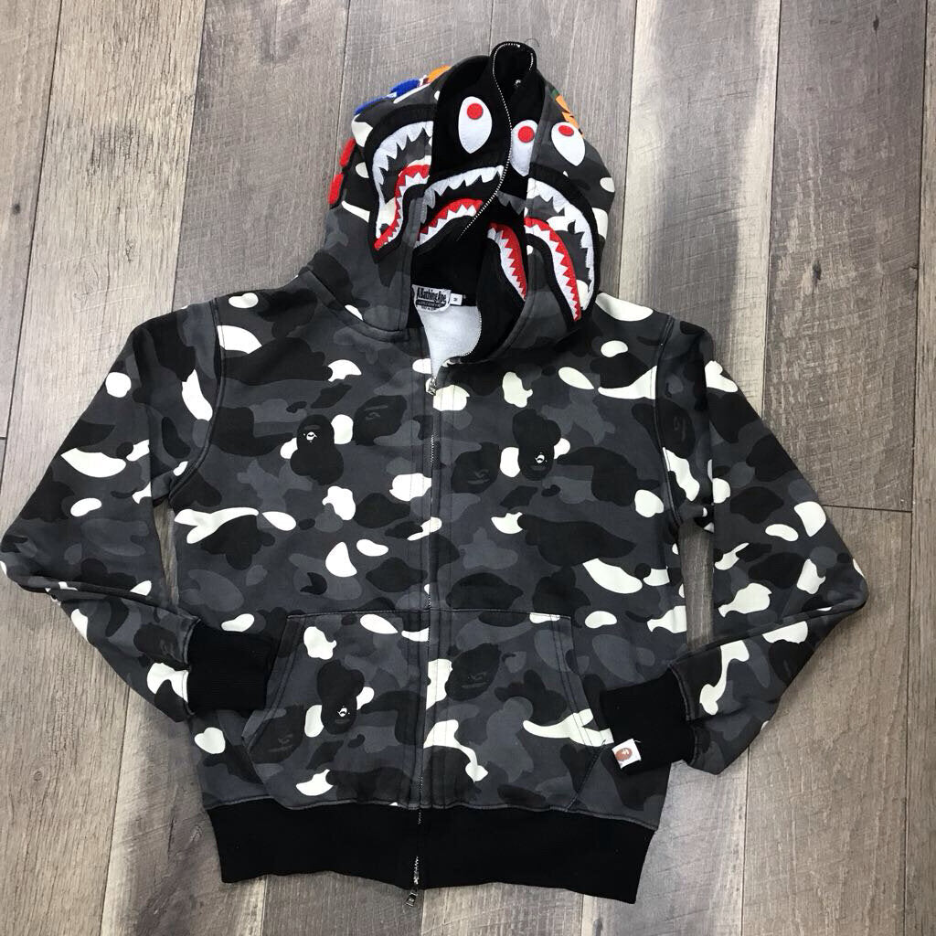 GLOW IN THE DARK SHARK HOODIE