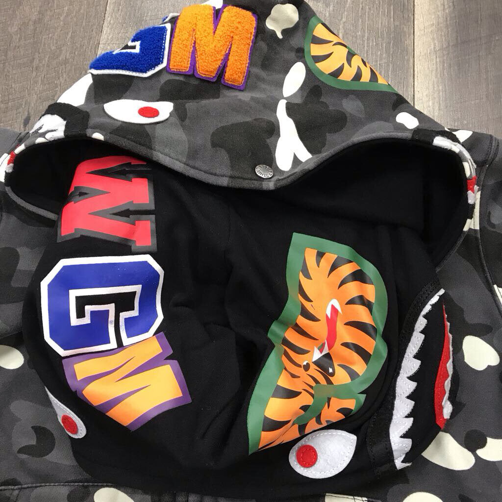 GLOW IN THE DARK SHARK HOODIE