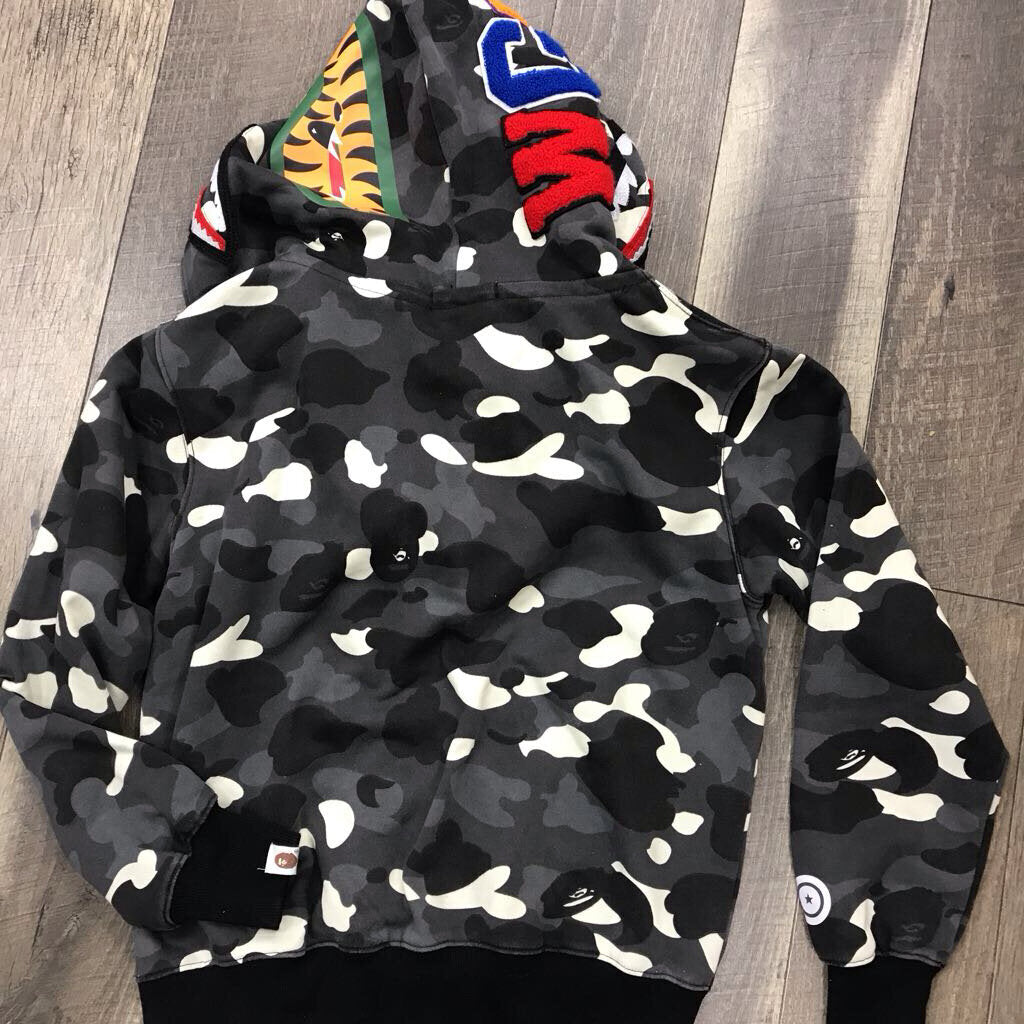 GLOW IN THE DARK SHARK HOODIE