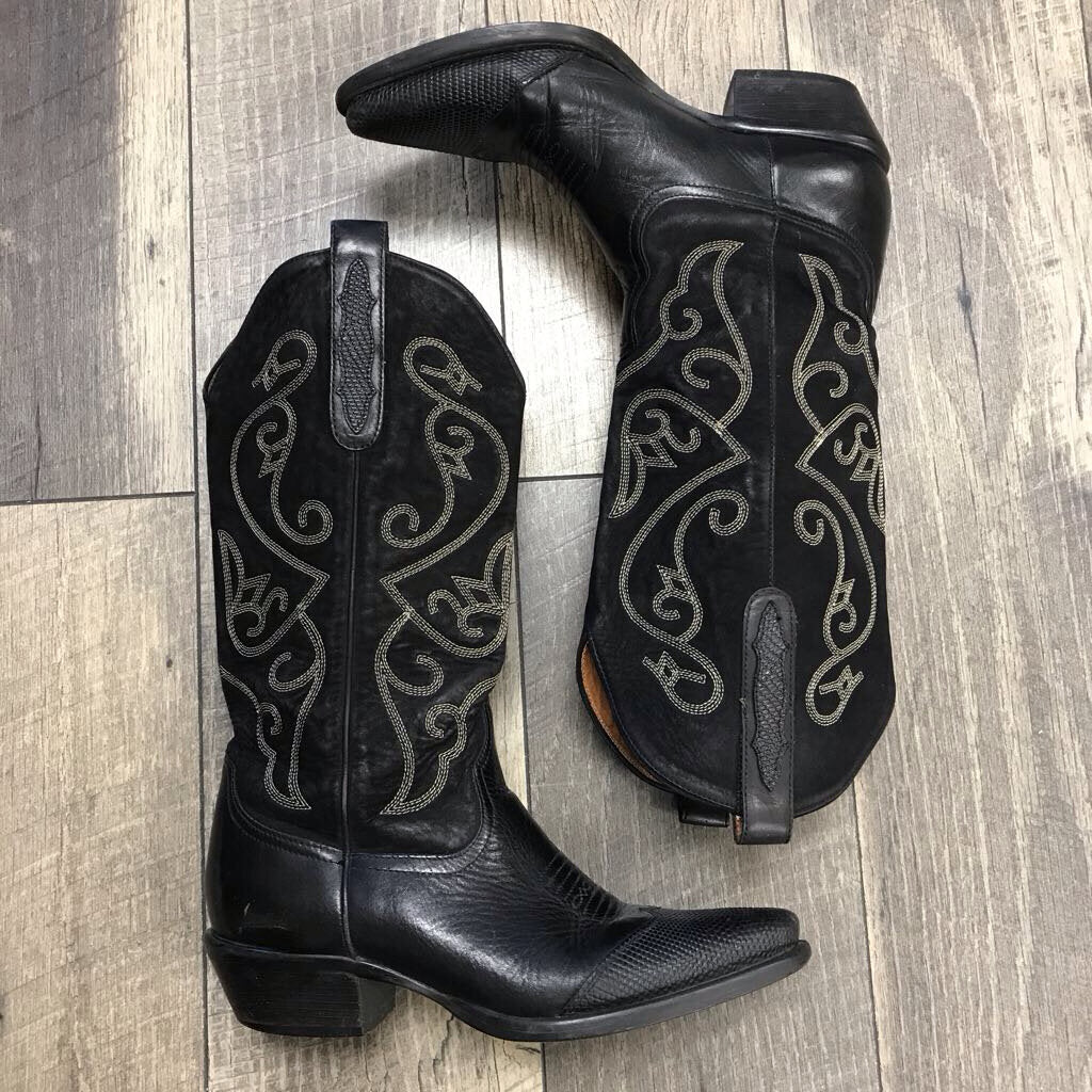 BLK COWGIRL BOOT