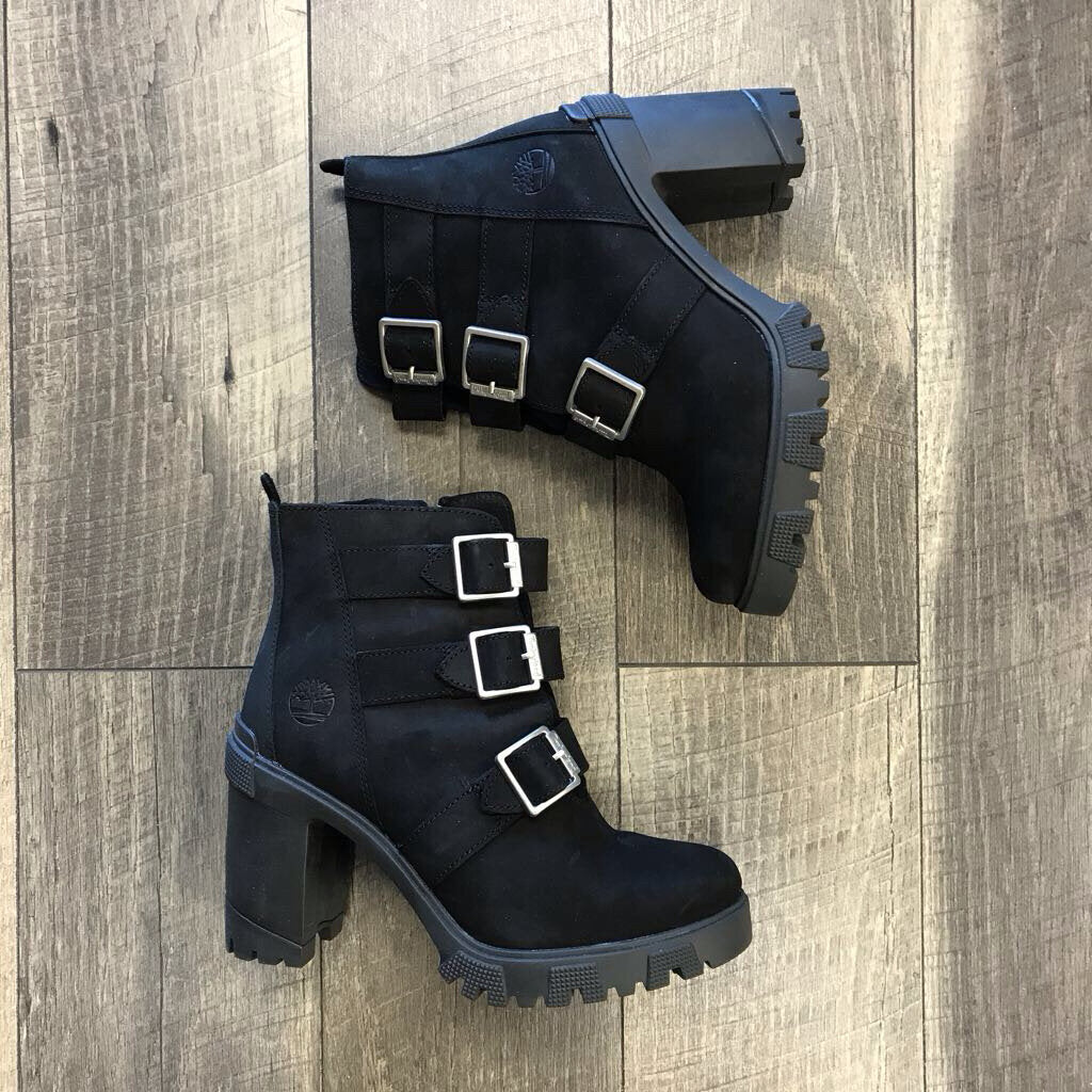 BLK LANA BUCKLE BOOT