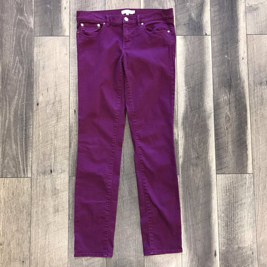 MAGENTA SKINNY JEANS