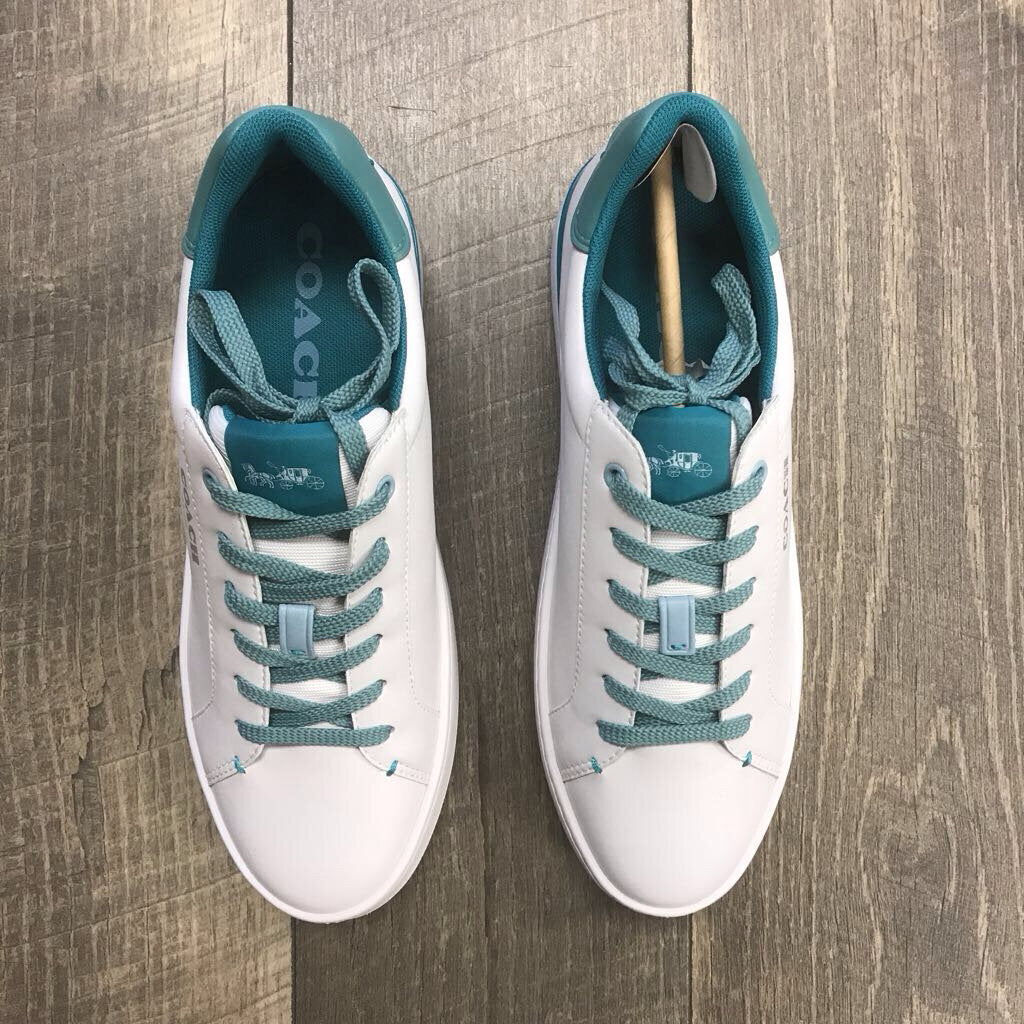 WHITE TEAL SNEAKER-NEW