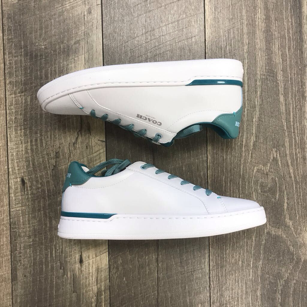 WHITE TEAL SNEAKER-NEW