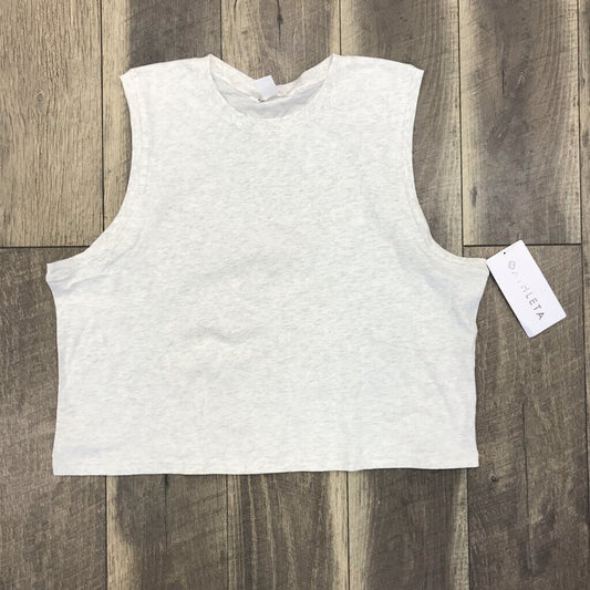 GREY ACTIVE SLEEVELESS- NEW