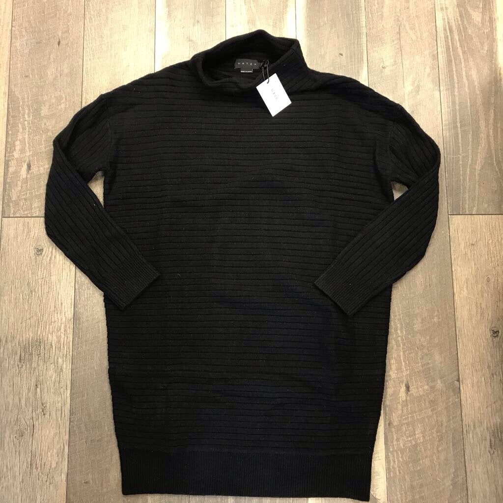 BLACK KENDALL SWEATER DRESS-NWT