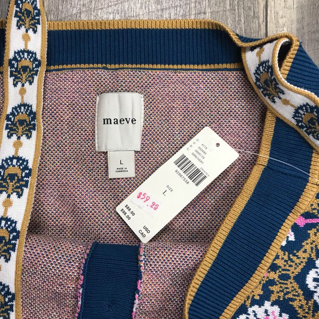 KNIT PATTERN TANK- NWT