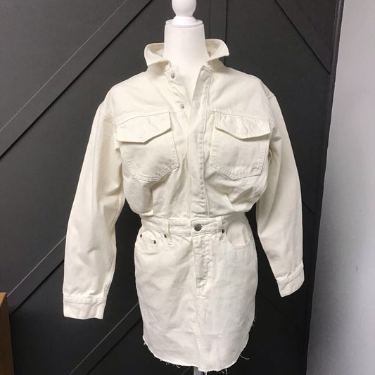 OFF WHITE JEAN DRESS-NWT