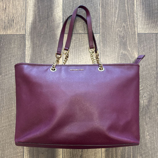 MERLOT LARGE TOTE- AS IS