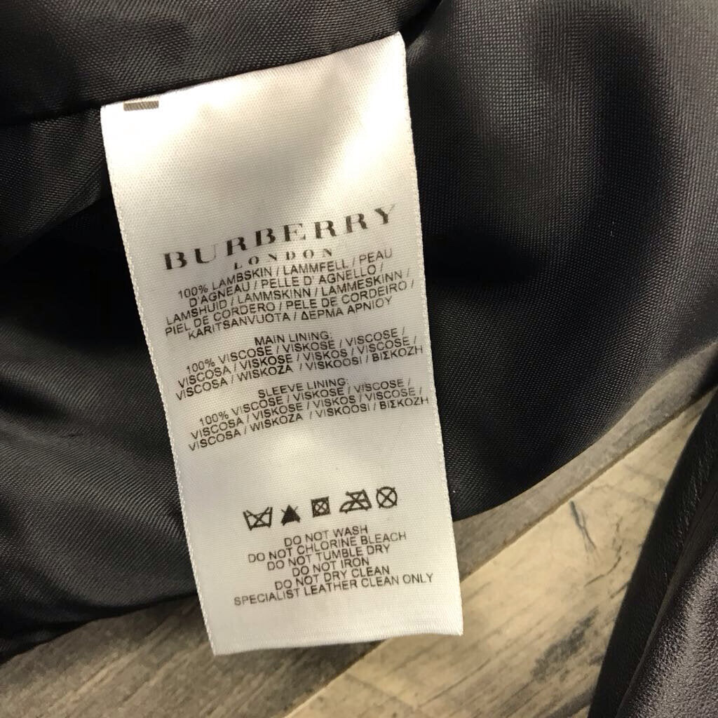 BLACK LAMBSKIN BOMBER JACKET