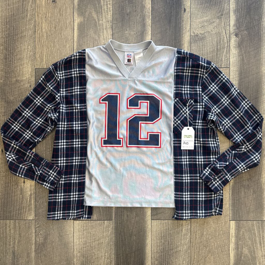 GRAY BRADY JERSEY UPCYCLE