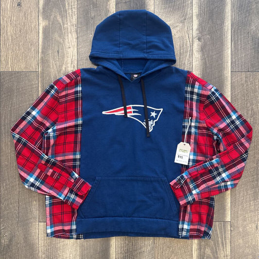 PATRIOTS HOODIE UPCYCLE