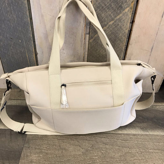 CREAM NEOPRENE TOTE-NWT