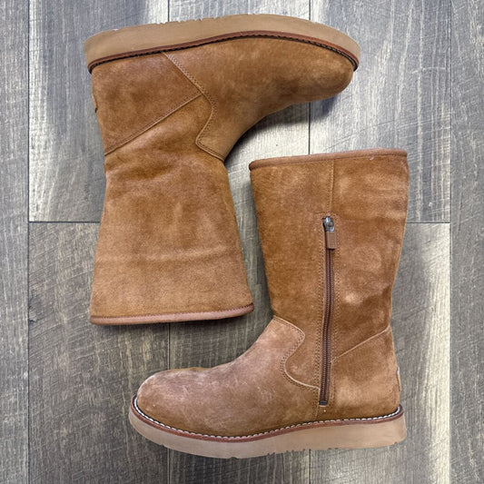 CHESTNUT ZIPPER UGG