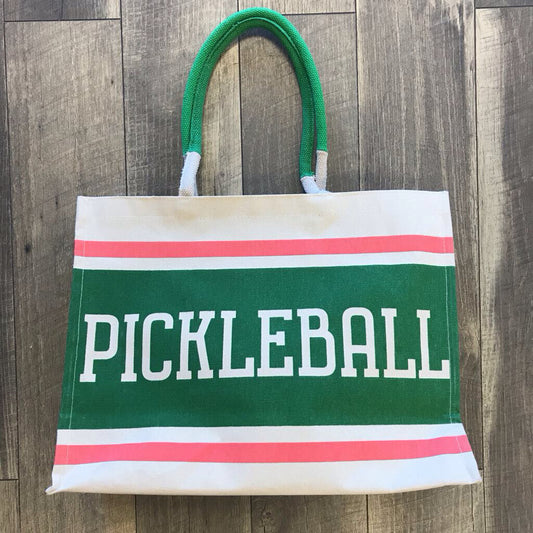 CANVAS PICKELBALL TOTE