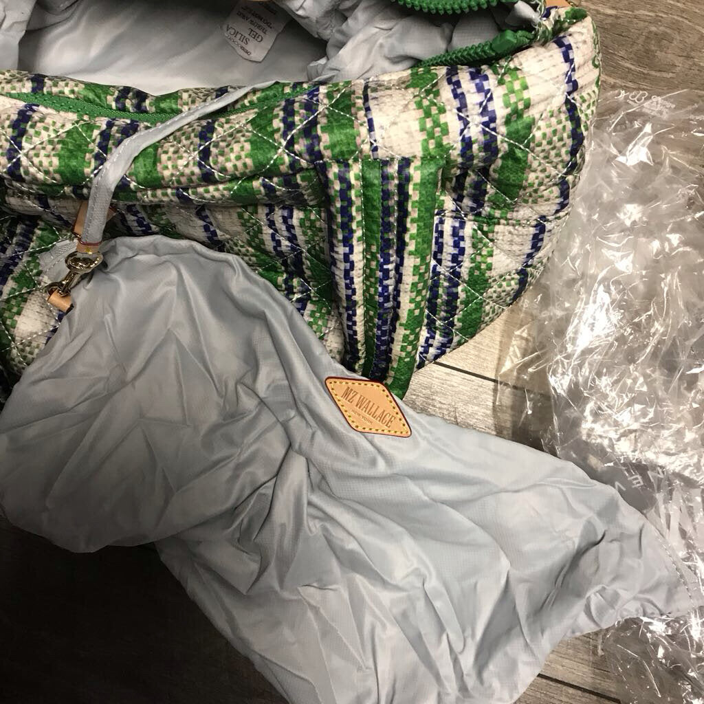 SPRING PLAID DELUXE MEDIUM METRO TOTE