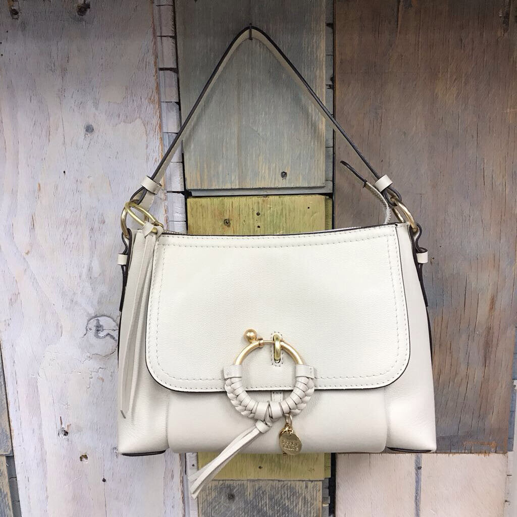 BEIGE SMALL JOAN BAG