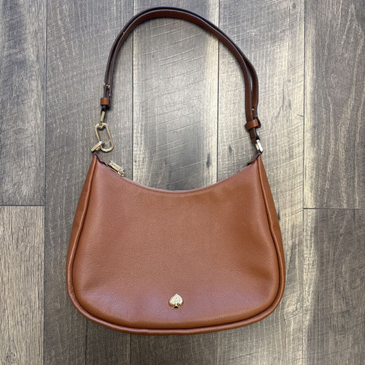 COGNAC KAYLA SHOULDER BAG