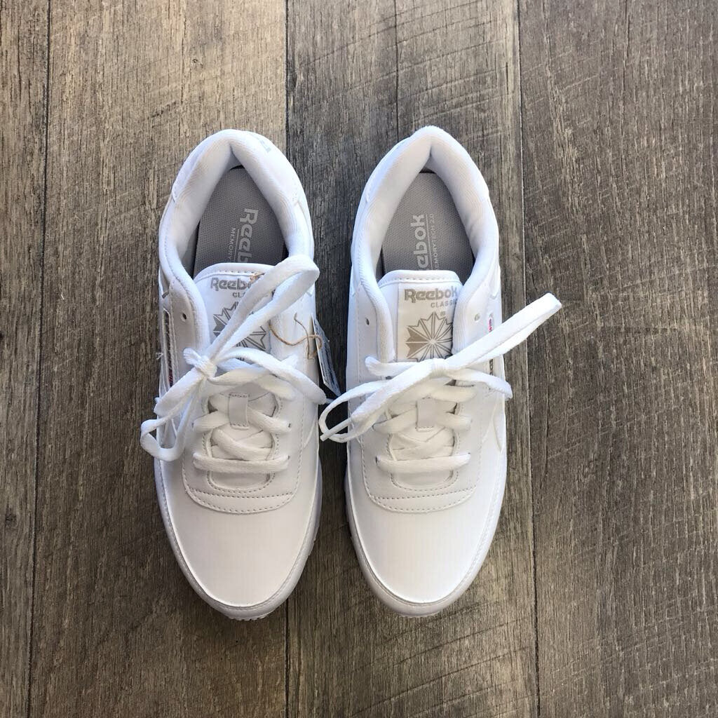 WHITE CLASSIC SNEAKERS-NWT