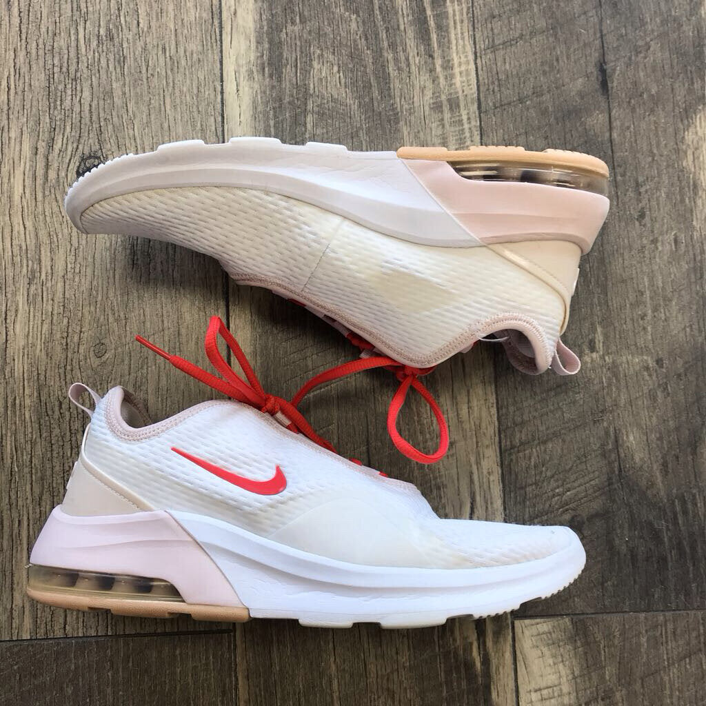 WHITE RED AIR MAX SNEAKER