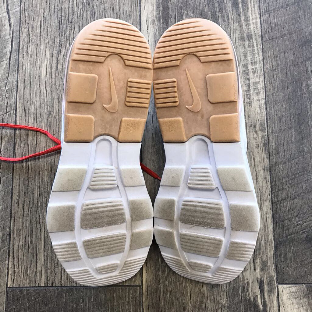 WHITE RED AIR MAX SNEAKER