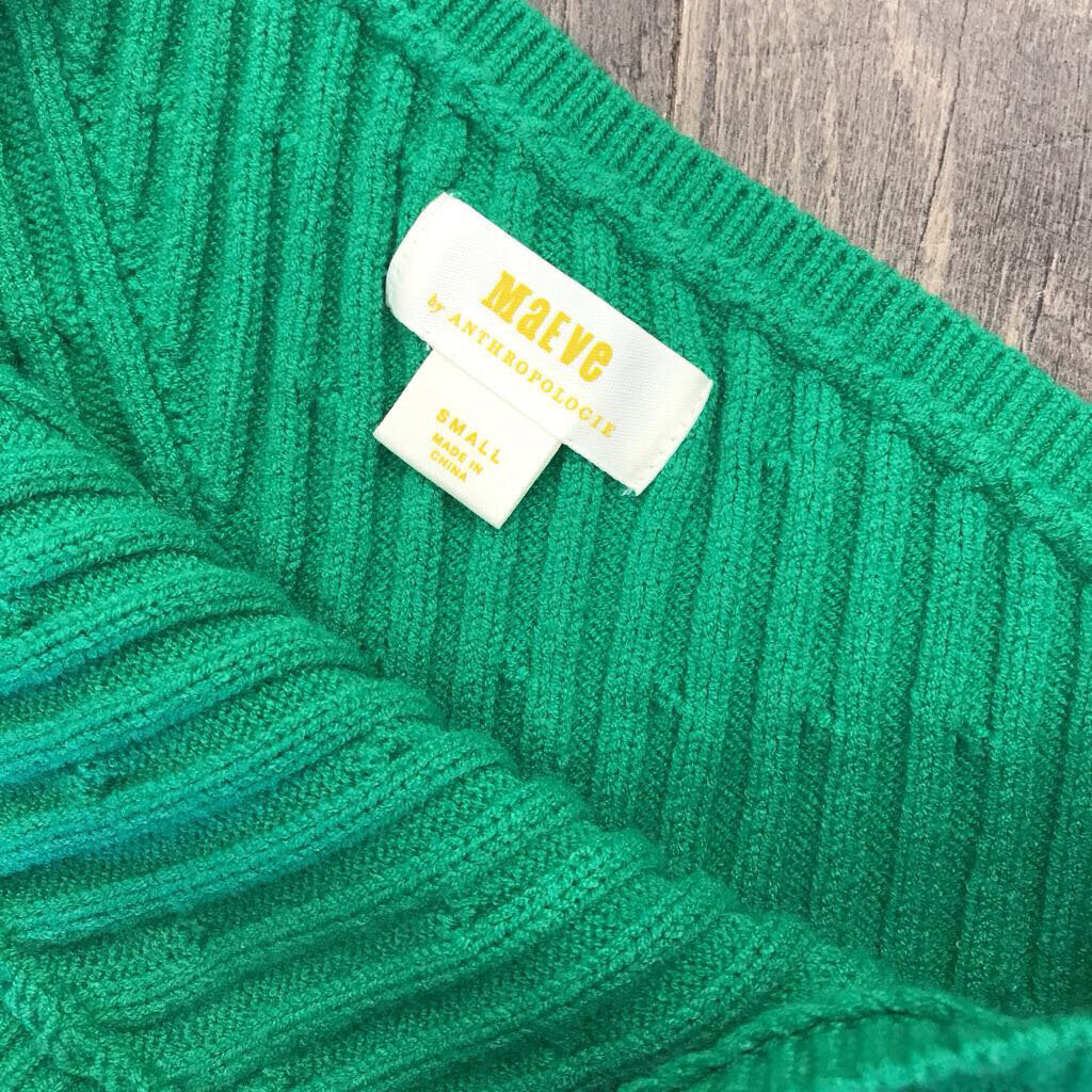 GREEN KNIT TANK- NWT