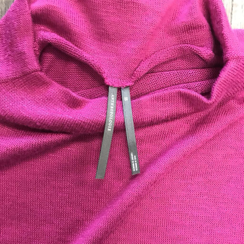 MAGENTA KNIT SLEEVELESS