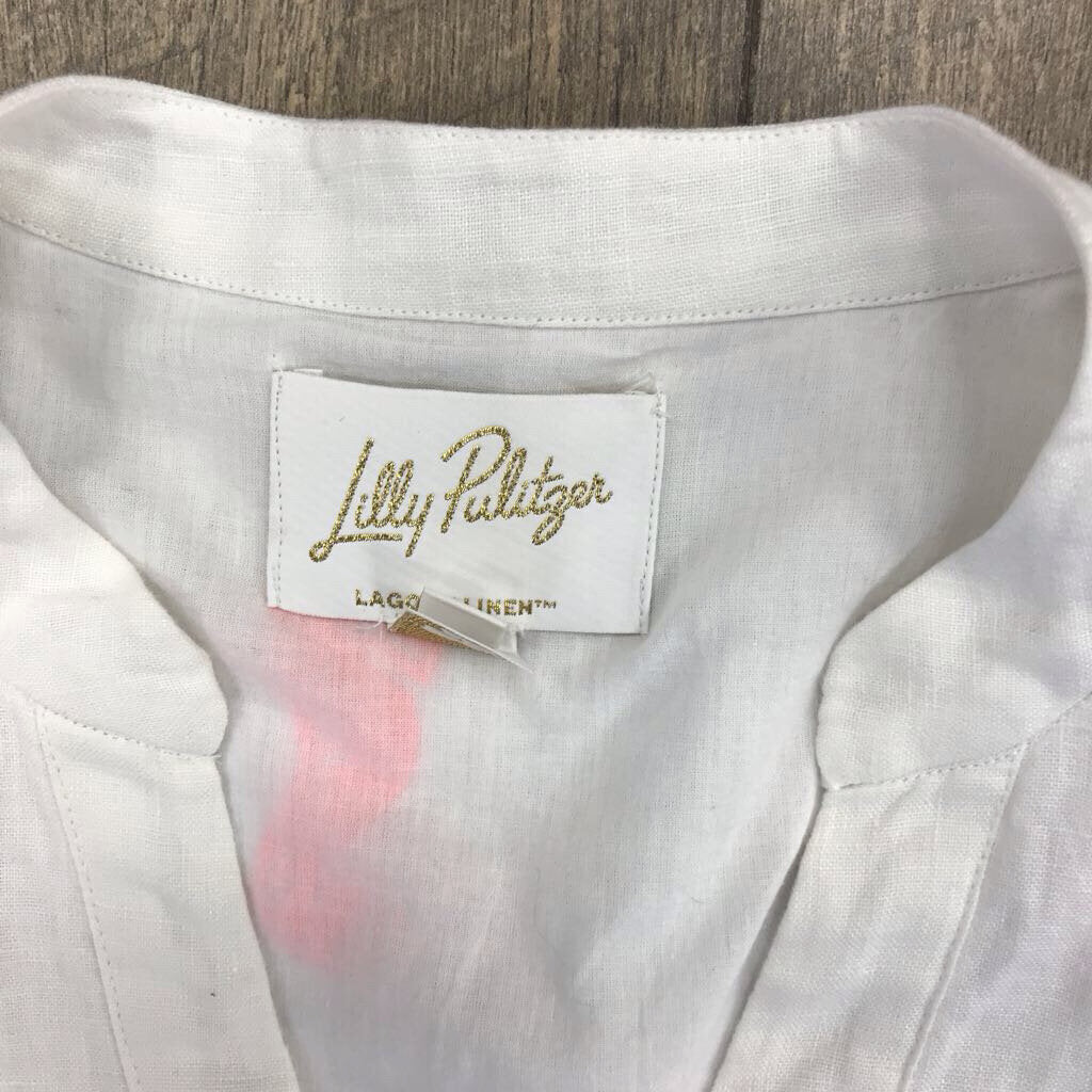 MIALEIGH LINEN CONCH DRESS