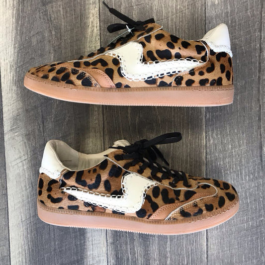 LEOPARD CALF HAIR SNEAKER