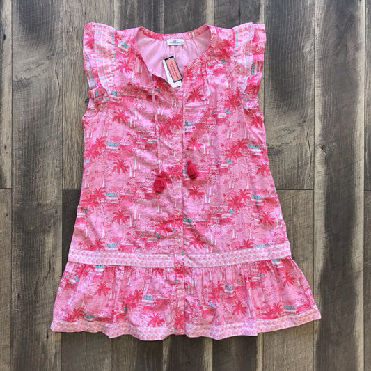 COTTN CANDY RUFFLE BERMUDA DRESS-NWT