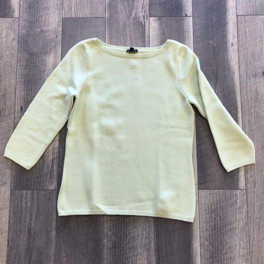 LIME COTTON SWEATER-NWT
